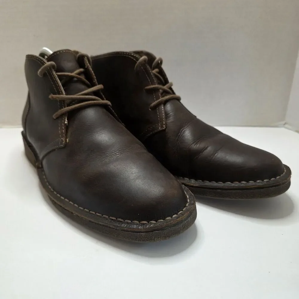 Chaps Leather Chukka Boots Men’s 11M Brown 96-98459